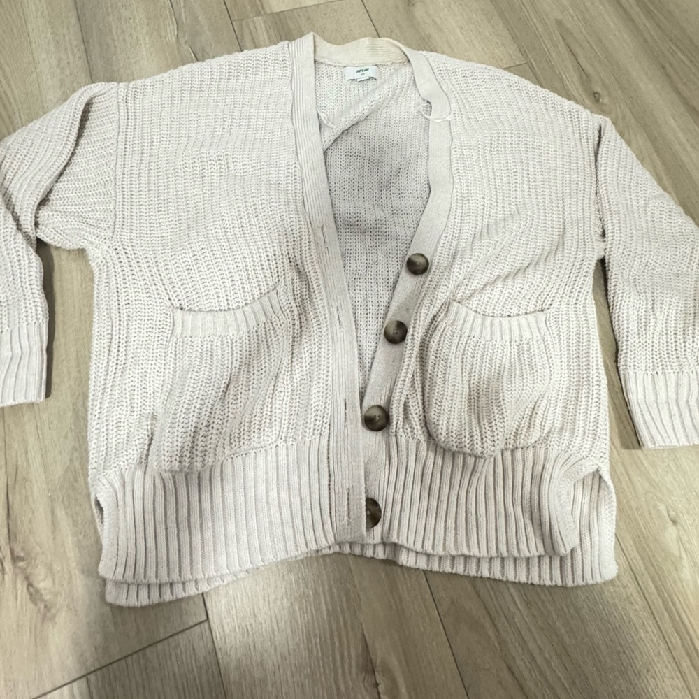 Aerie Cream Coloured Cardigan
